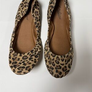 Lucky Brand Leopard Print Flats